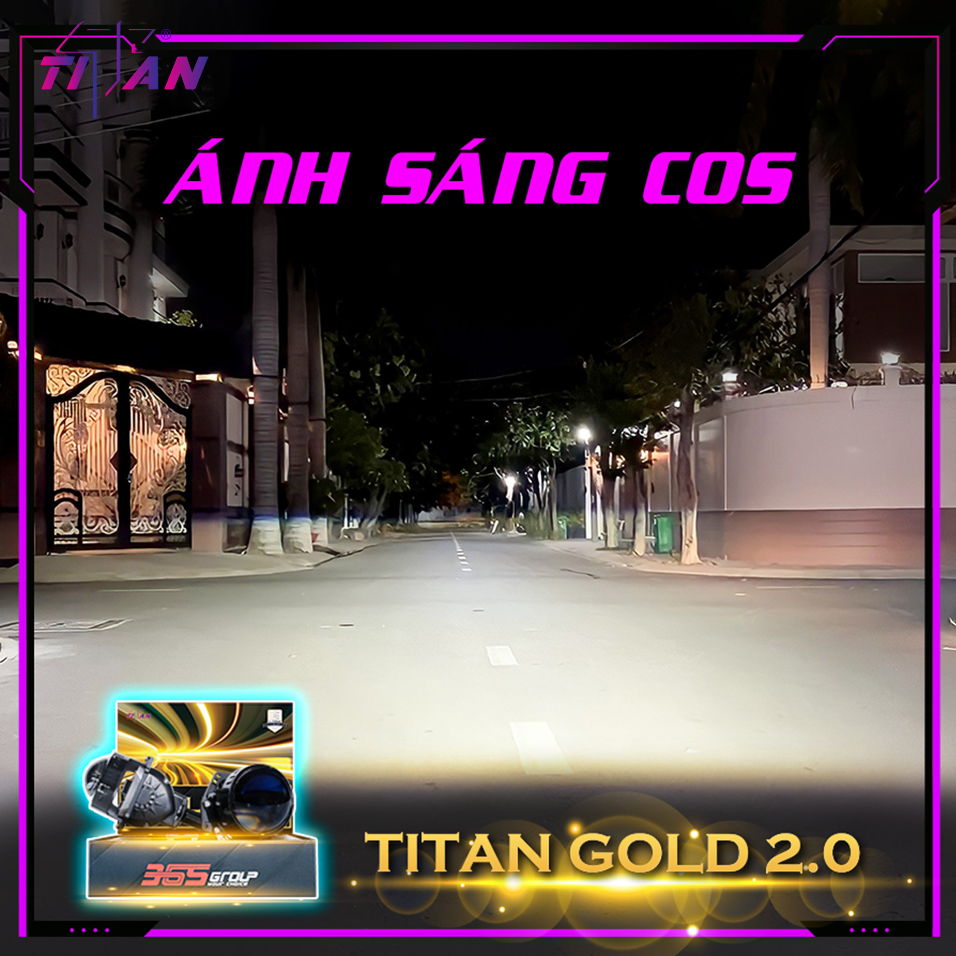 BI LED TITAN GOLD 2.0